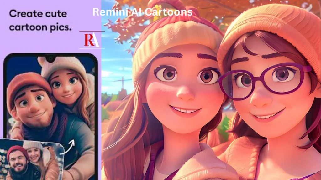 Remini AI cartoons